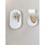 Plateau ovale en marbre Ivy Bronx Branesha