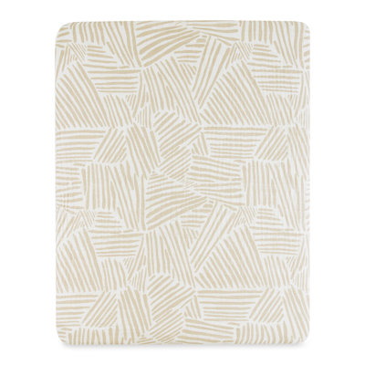 Drap-housse pour lit de bébé à rayures Oat