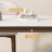 4 - Person White Rectangular Solid Wood Sintered Stone Tabletop Dining Table Set-110584239
