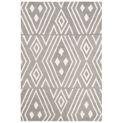 Allenhurst Rectangle Geometric Hand Woven Area Rug