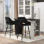 Candace Upholstered Counter Stool with Metal Frame-1593295926