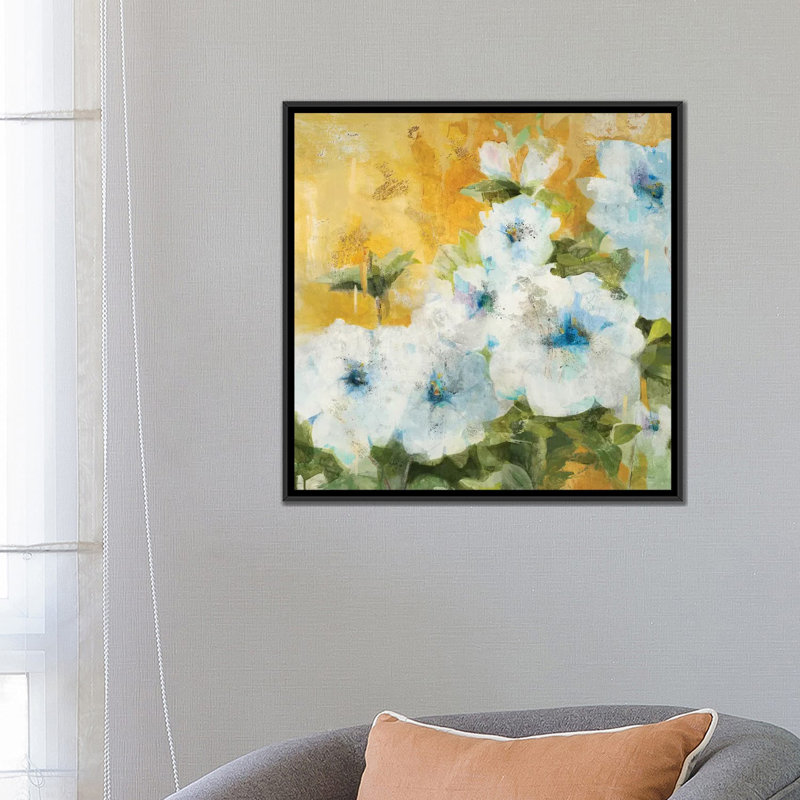 Intuition II par Jill Martin - Estampe numérique sur toile tendue avec châssis, H 18 po x l 18 po x P 1,5 po, Pas de tapis