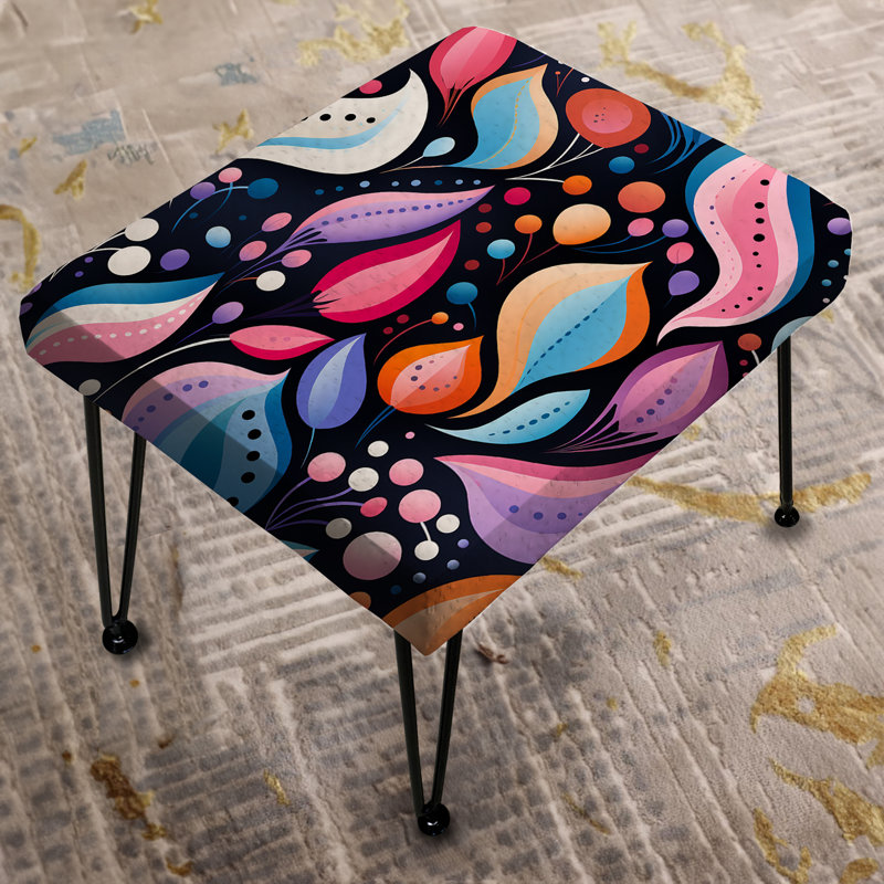Ensey - Repose-pieds rectangulaire Mid-Century