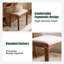 Tabouret de coiffeuse en bois massif-666420300