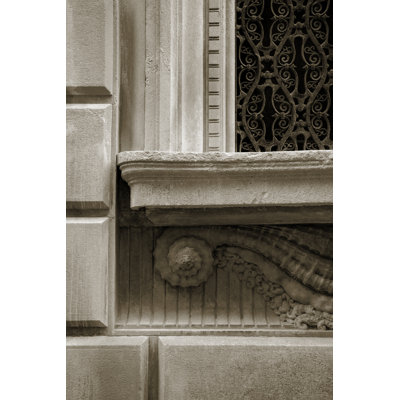 Architecture Detail in Sepia I by Laura DeNardo - Photograph
