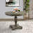Huennefeld Round Solid Wood Base Dining Table