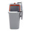 Arella Plastic Step On Kitchen Trash Can - 1.9L-1256096430