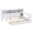 Tiaisha Full Size Multi-functional Bed with Two Storage Drawers and Study Desk-1340076097