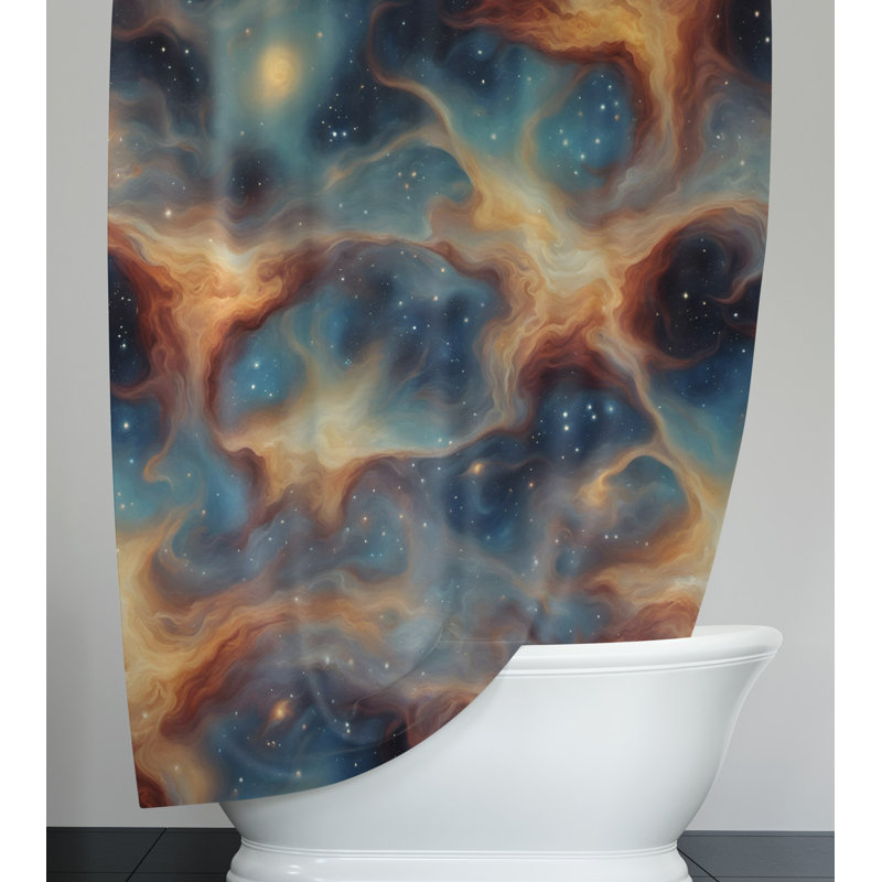 Rideau de douche Susette, H 72 po x l 70 po
