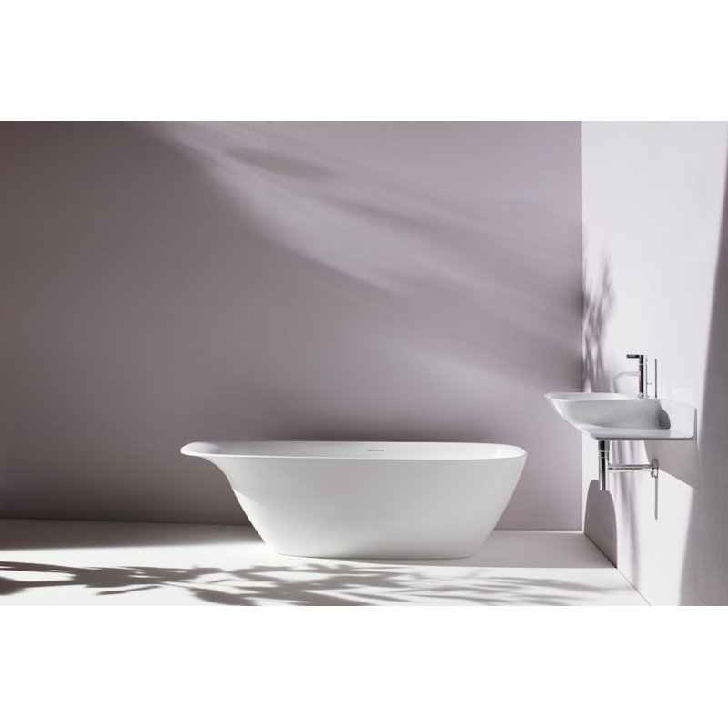 Ino 70.87'' L Freestanding Soaking Bathtub