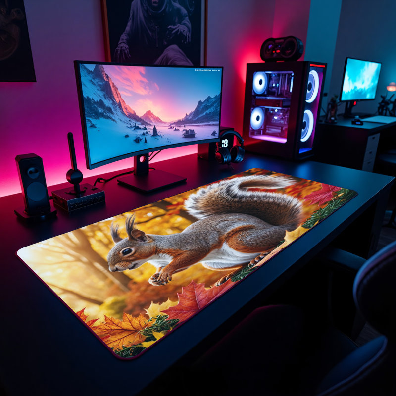 Polyester Desk Pad, 23.6x13.8