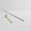 Moulure de quart de rond en bois franc massif de qualité américaine D 100 po x l 1/2 po x L 96 po.-96930490