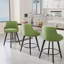 Tabouret de bar pivotant en tissu Modern-1647160126-1647160124
