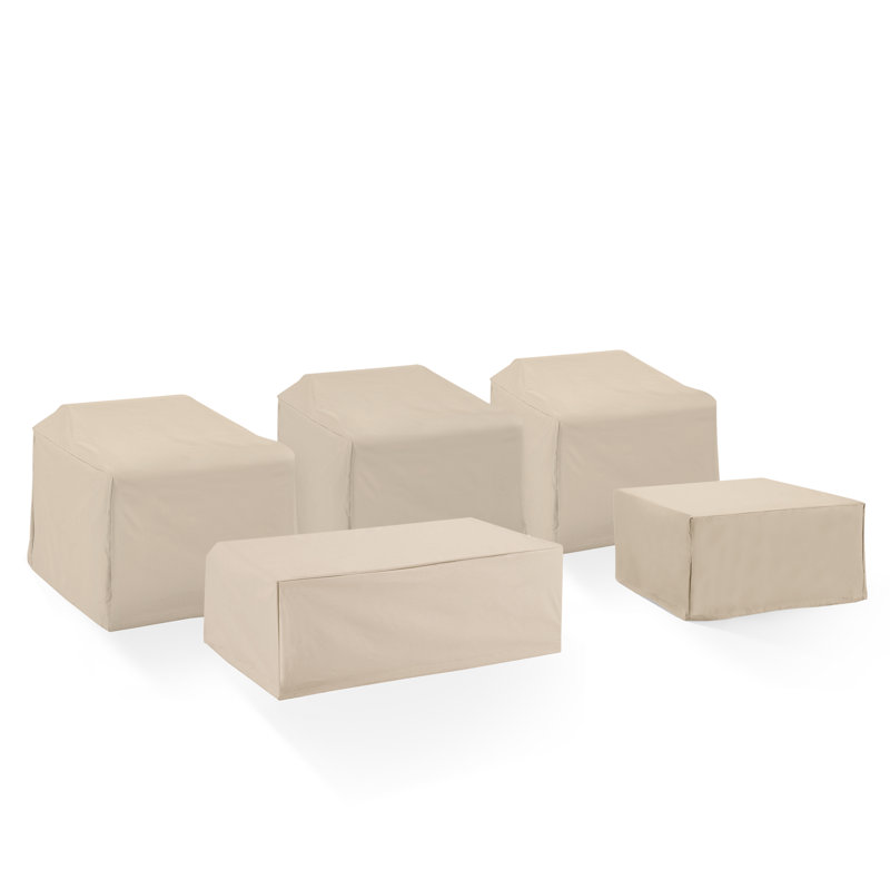 Furniture Covers Outdoor Conversation Set Cover, Tan