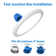 1 - Light White LED Simple Pendant