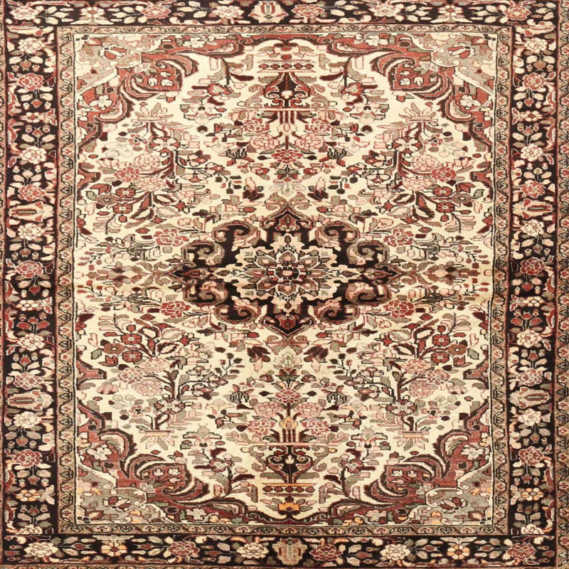Achouhada Oriental Indoor Rug, Round 3'