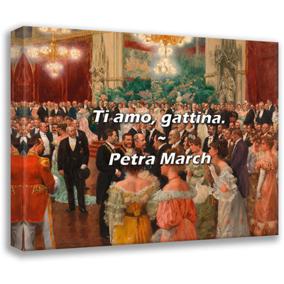 Petra March Quote: Ti amo, gattina.