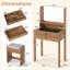 Dressing Table with Mirror