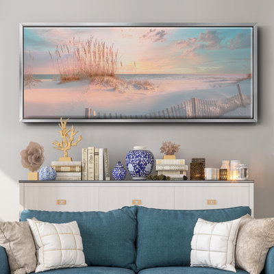 «Through the Sea Grass», reproduction sur toile flottante