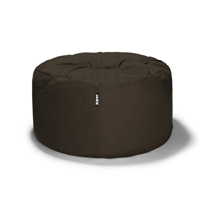 Pouf rond surdimensionné avec housse amovible et lavable pour les chambres, les salons et les salles de jeux