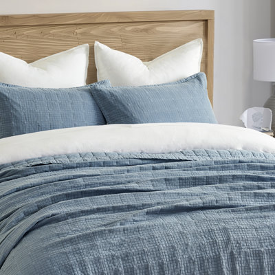 Crinkle Cotton Quilt Set