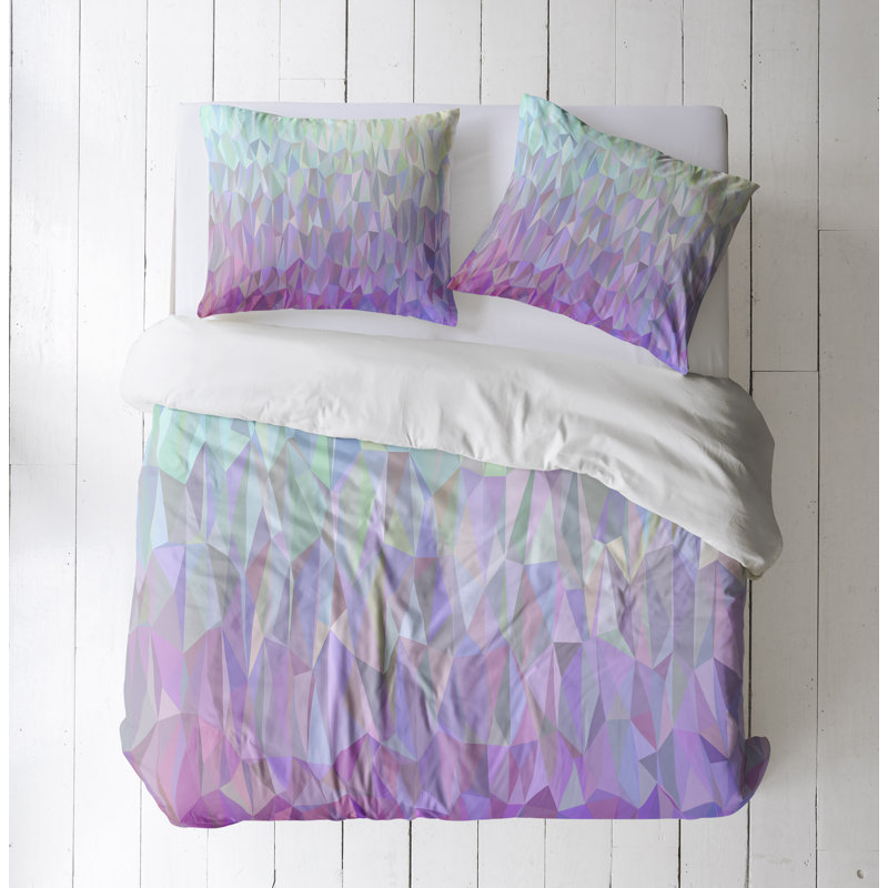 Abstract Duvet Cover, King Duvet Cover + 2 King Shams