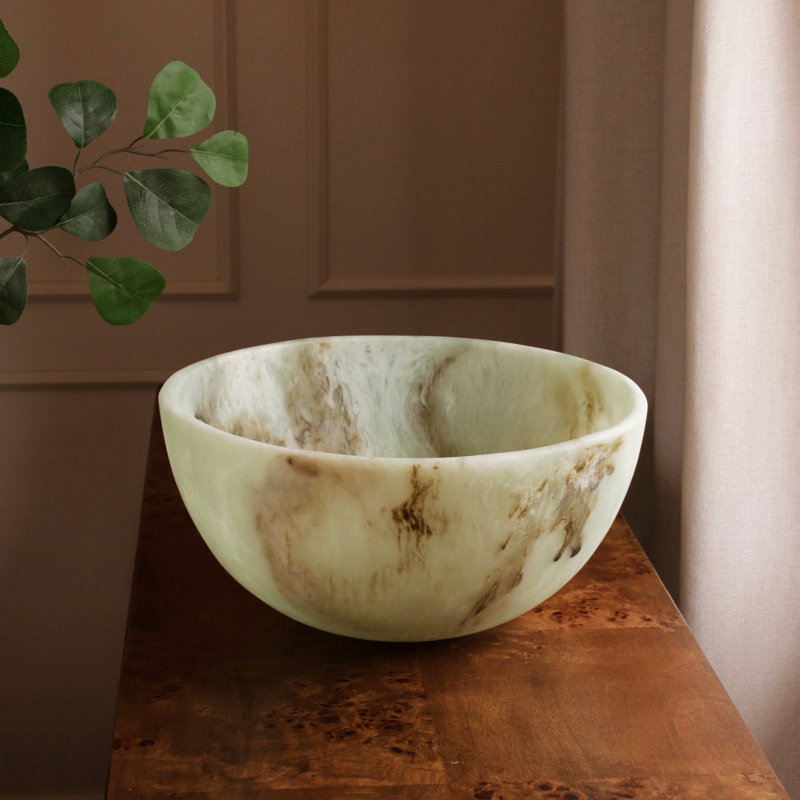 Résine Giada grand bol (tourbillon de jade)