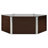 vidaXL Raised Garden Bed Anthracite Galvanized steel-918577156