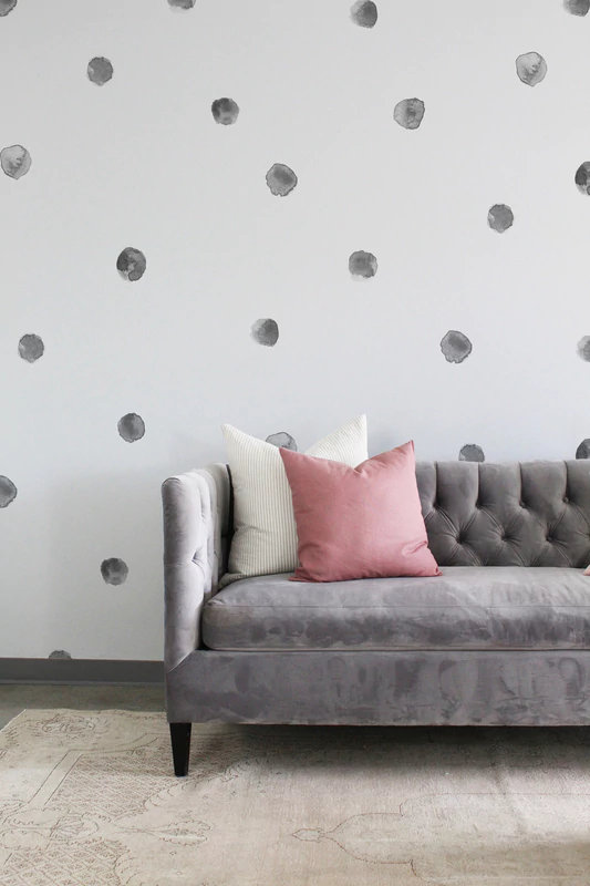 Mini Watercolor Raindrop Wall Decal (Set of 100) Urban Walls 