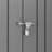 8 ft. L 6 ft. D Metal storage with frame and lockable door-105300092