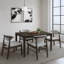 Badgery 47.2" Dining Table with Rubberwood Frame