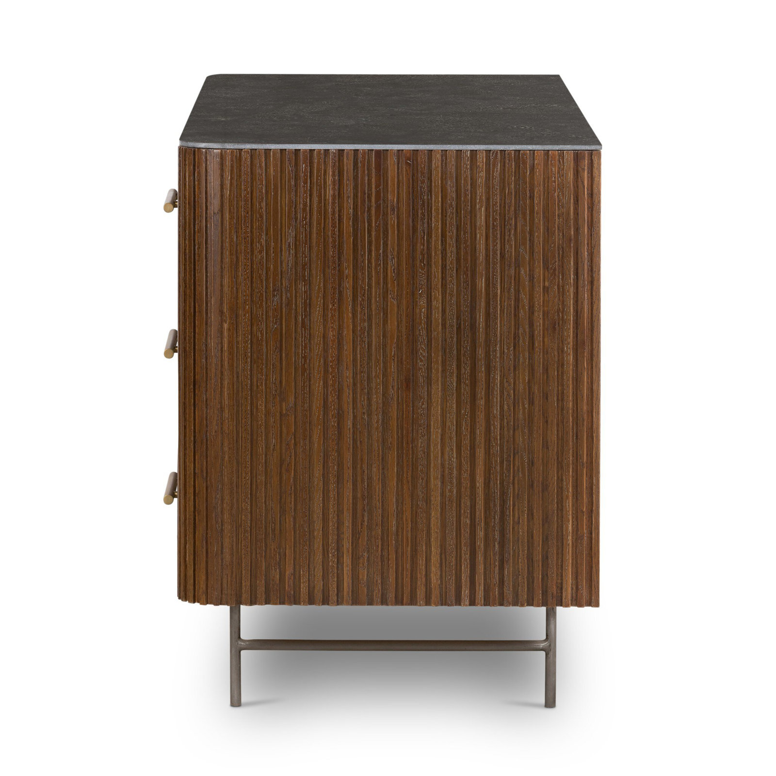 Toriano 64.5 " Oak Double Dresser, Terra Brown Oak