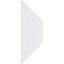 36.25'' H x 94.5'' W x 0.38'' D Expanded Cellular PVC Wainscot Panelling