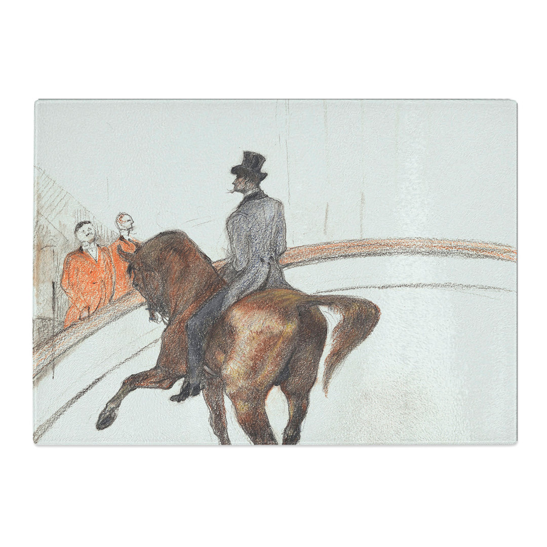 At the Circus by Henri de Toulouse-Lautrec Chopping Board