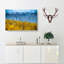 The Two Forests In Abstract - Wrapped Canvas Print-55301357
