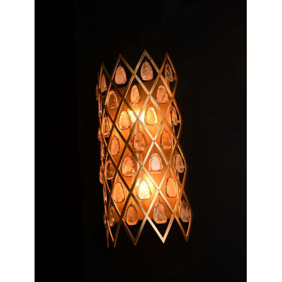 Steel Flush Mounted Sconce