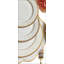 Anuhea Bone China Dinnerware Set 24 Piece - Service for 6