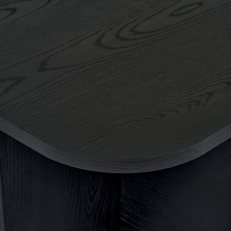 Coffee Table, 60cm H x 120cm W x 41cm D, Wood Black
