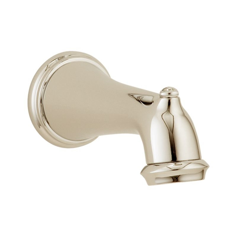 Victorian Wall Mounted Tub Spout Trim, Pearl Nickel