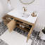 Ensemble de meuble-lavabo mural simple 41,75 "Spring-1537516015