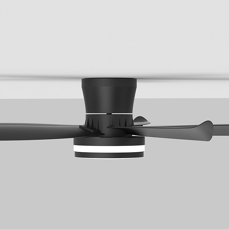 Ventilateur de plafond à 5 pales à haut débit d'air facile à installer