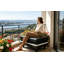Repose-pied avec rangement en similicuir-1211785653