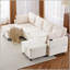 Canapé-lit modulaire polyvalent avec rangement de 111,8 po-411711889