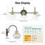 Luminaire de meuble-lavabo avec abat-jour transparent-1233295940-1233295938