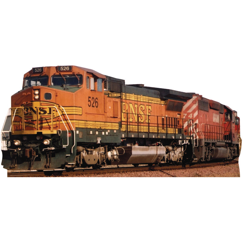 CP 60 Jupiter Train 6ft Cardboard Stand-Up