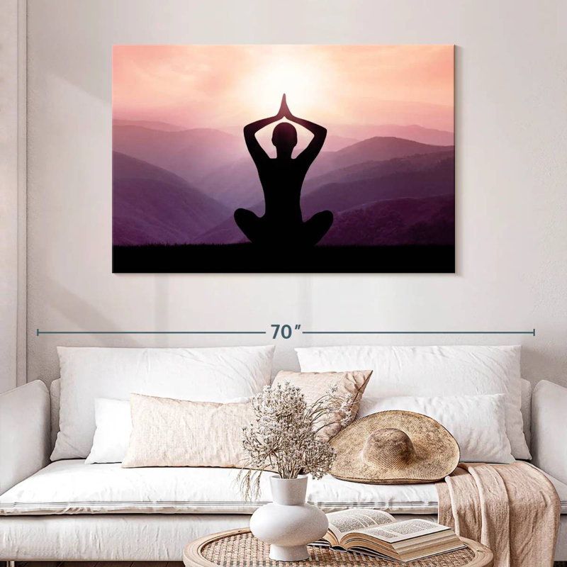 Kerrick Yoga Meditation, H 32 po x l 48 po