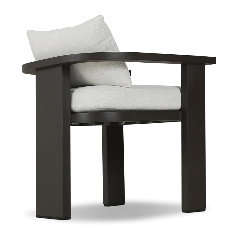 Tahana Outdoor Dining Armchair, Alessi Linen