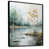 Black Floater Framed