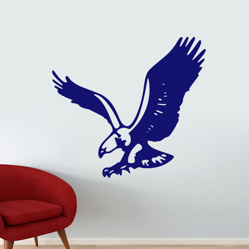 Animals Non-Wall Damaging Wall Decal, Navy