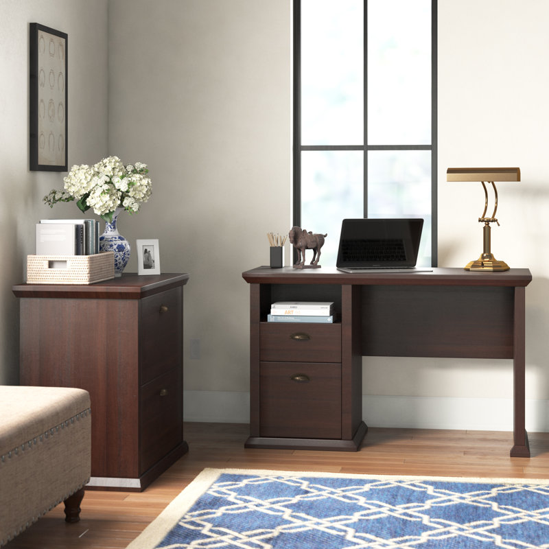 Huckins 2 Piece Computer Desk Office Set